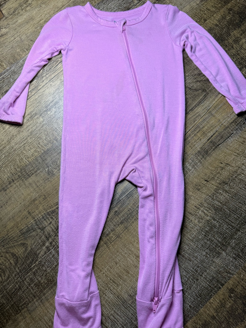 Kyte BABY Pink Zippered One-Piece Pajamas